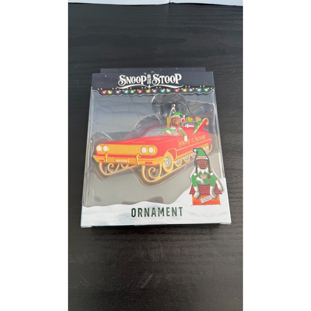 NEW Snoop Dogg "Snoop on The Stoop" Car Sled Christmas Ornament